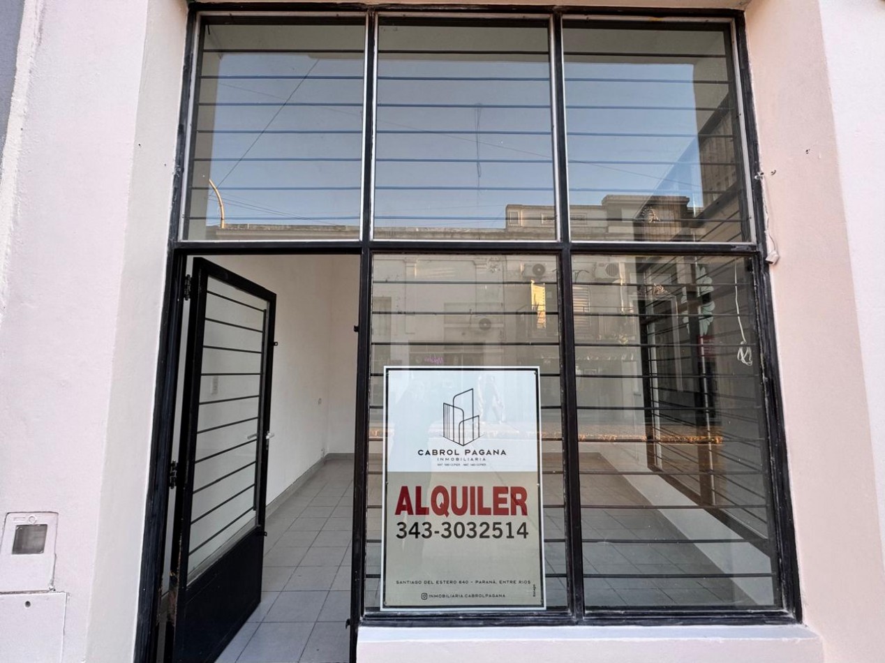 ALQUILER - LOCAL COMERCIAL EN CALLE GUALEGUAYCHU 228
